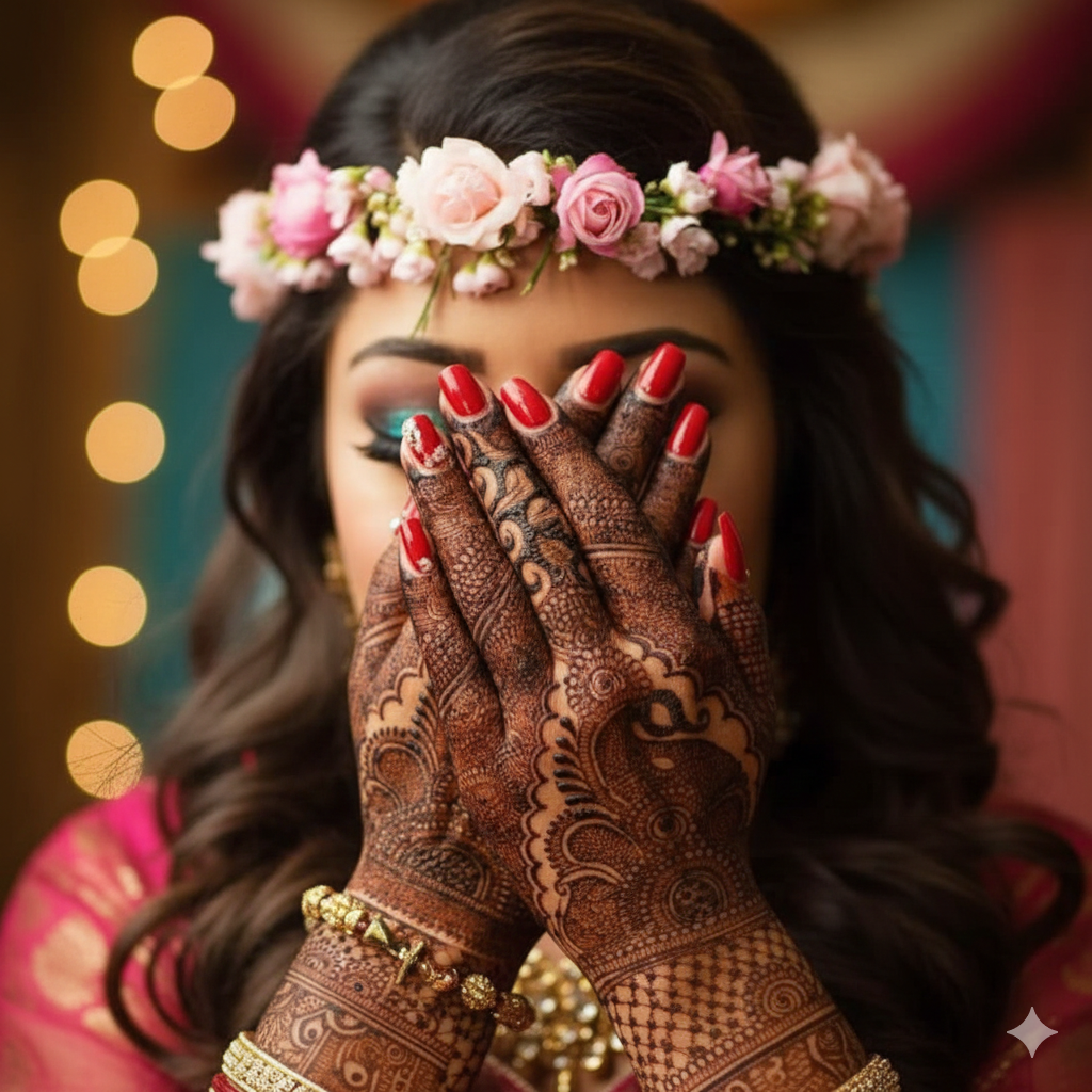 Mehndi Makeup